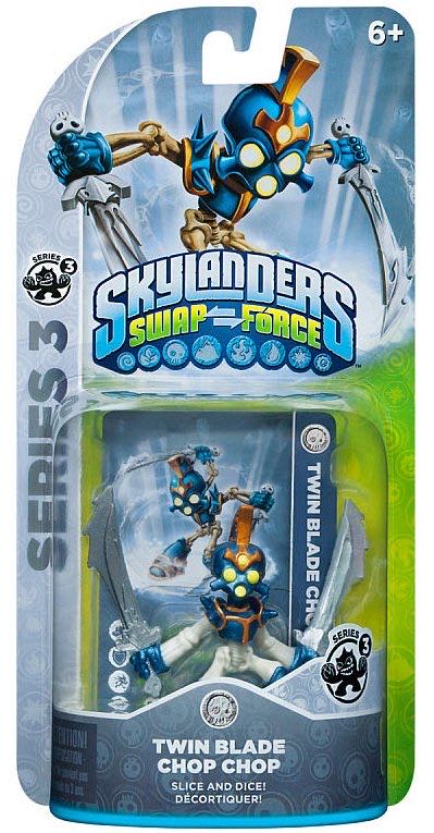 Twin Blade Chop Chop (Series 3) - Activision (Skylanders Swap Force) action figure collectible - Main Image 2