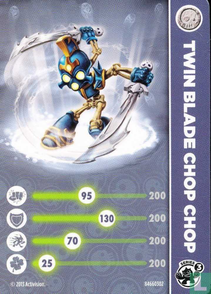 Twin Blade Chop Chop (Series 3) - Activision (Skylanders Swap Force) action figure collectible - Main Image 3
