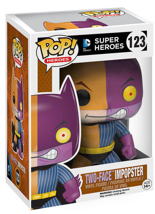 Two-Face Impopster  (Funko Pop) action figure collectible [Barcode 889698107815] - Main Image 2