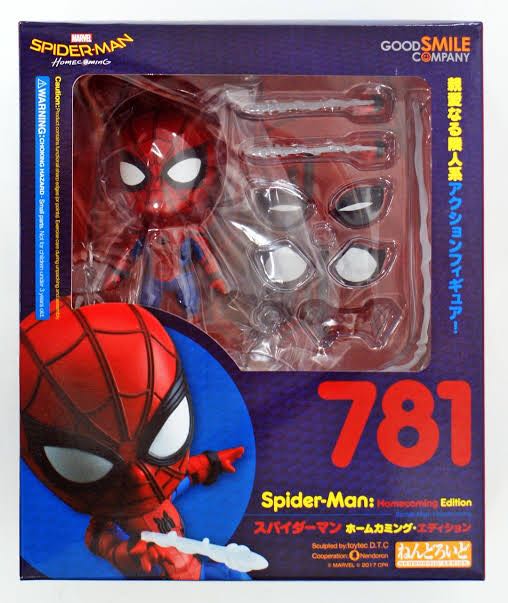 Nendoroid 781 Spiderman Homecoming - Good Smile / Figma action figure collectible [Barcode 4580416903752] - Main Image 3
