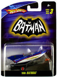 Hot Wheels® Classic TV Series Batboat - Hot Wheels action figure collectible [Barcode 887961242553] - Main Image 2