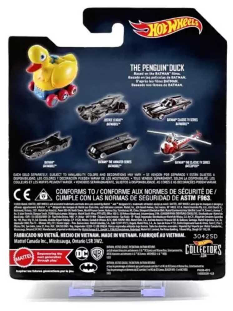 Hot Wheels -The Penguin Duck Batman Returns - Hotwheels (Hot Wheels) action figure collectible [Barcode 887961242553] - Main Image 3