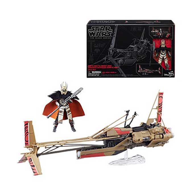 Enfys Nest’s Swoop Bike - Hasbro (Star Wars Black Series Deluxe (Red Wave)) action figure collectible - Main Image 3
