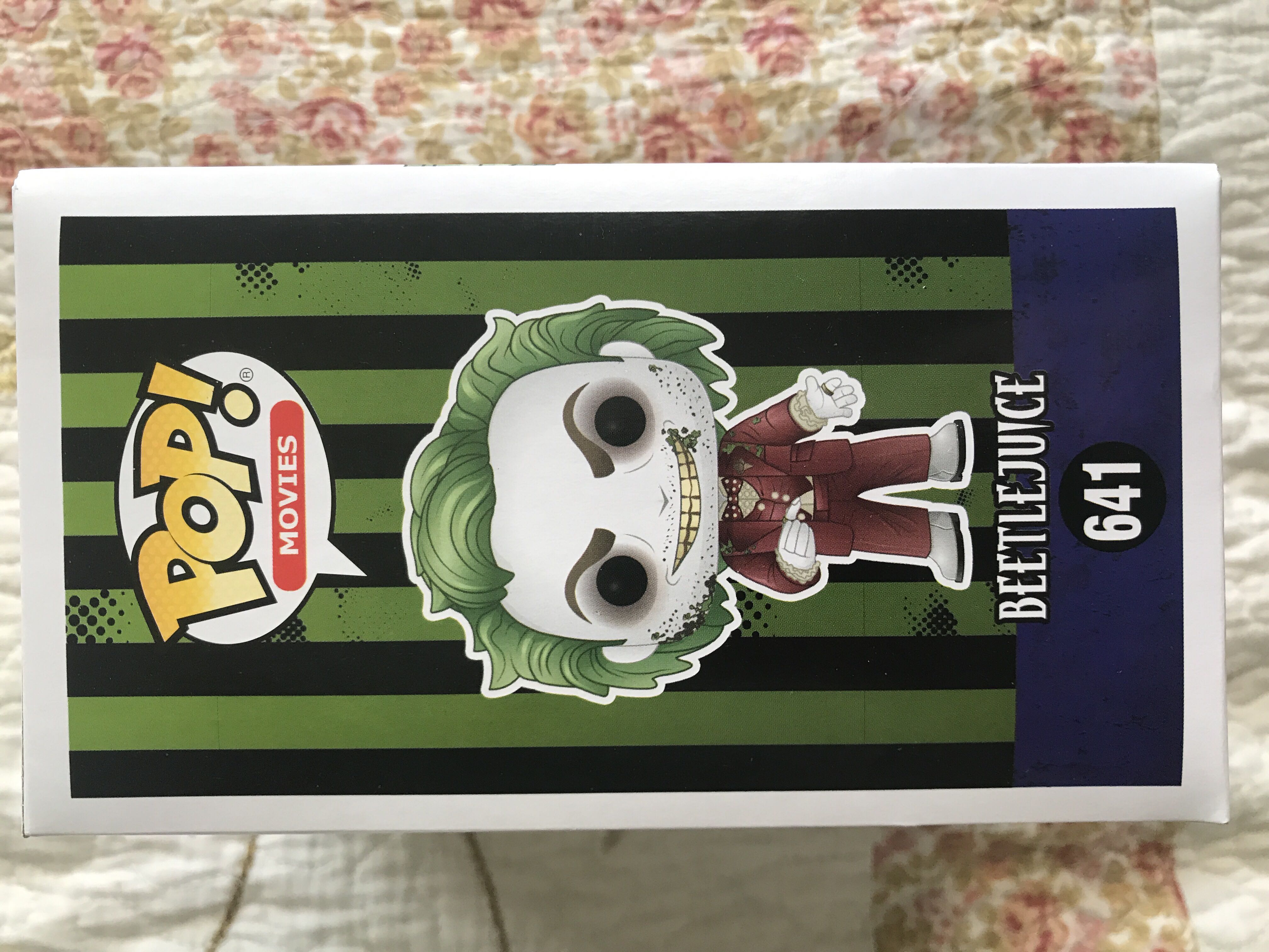 Beetlejuice Hot Topic Exclusive 641 - Funko Pop Movies (Vinyl Figure) action figure collectible [Barcode 11503407] - Main Image 4