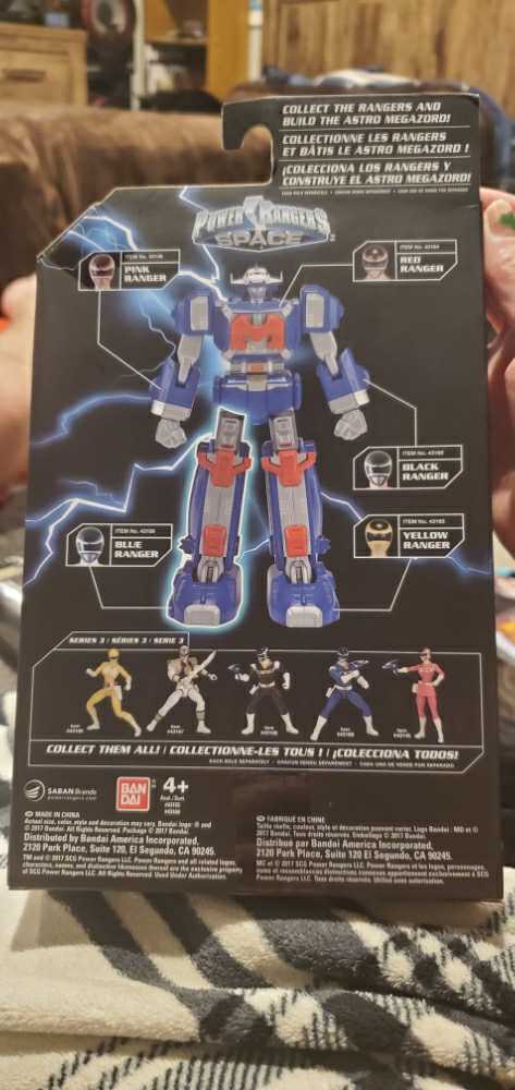 Power Rangers Bandai - In Space Blue Ranger - Bandai America (Power Rangers Legacy Collection) action figure collectible [Barcode 045557431693] - Main Image 2