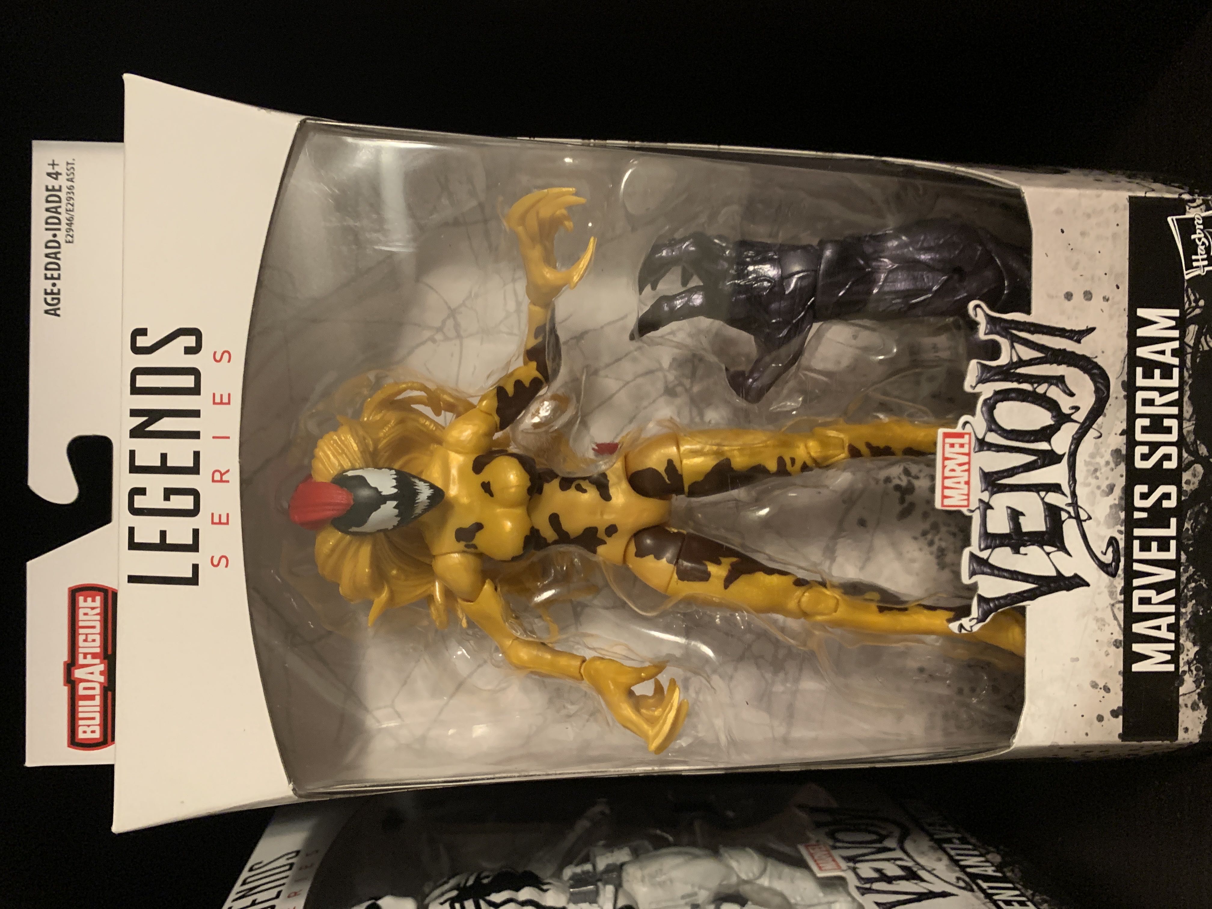 BAF Monster Venom: 5 Marvel’s Scream - Hasbro (Monster Venom BAF Wave) action figure collectible [Barcode 630509713608] - Main Image 3