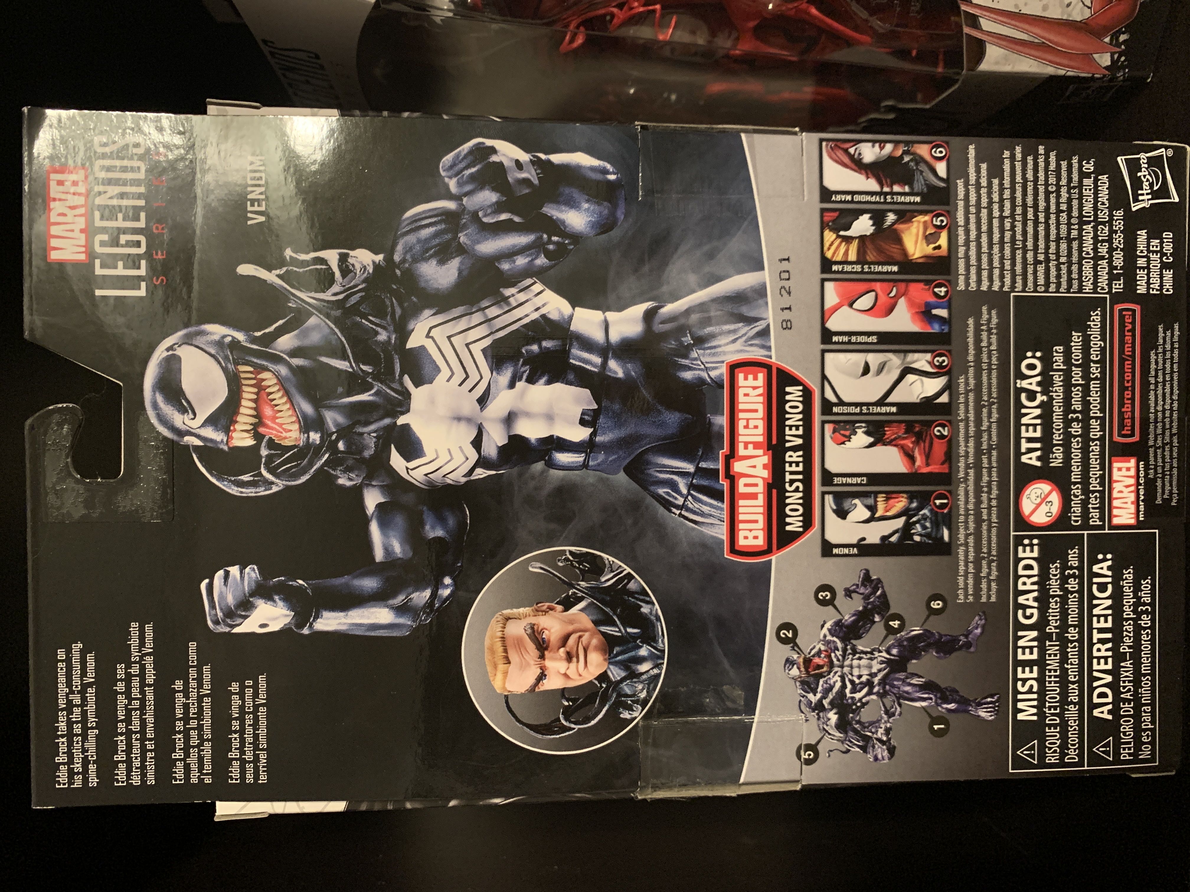 BAF Monster Venom: 1 Venom - Hasbro (Monster Venom BAF Wave) action figure collectible [Barcode 630509713585] - Main Image 4