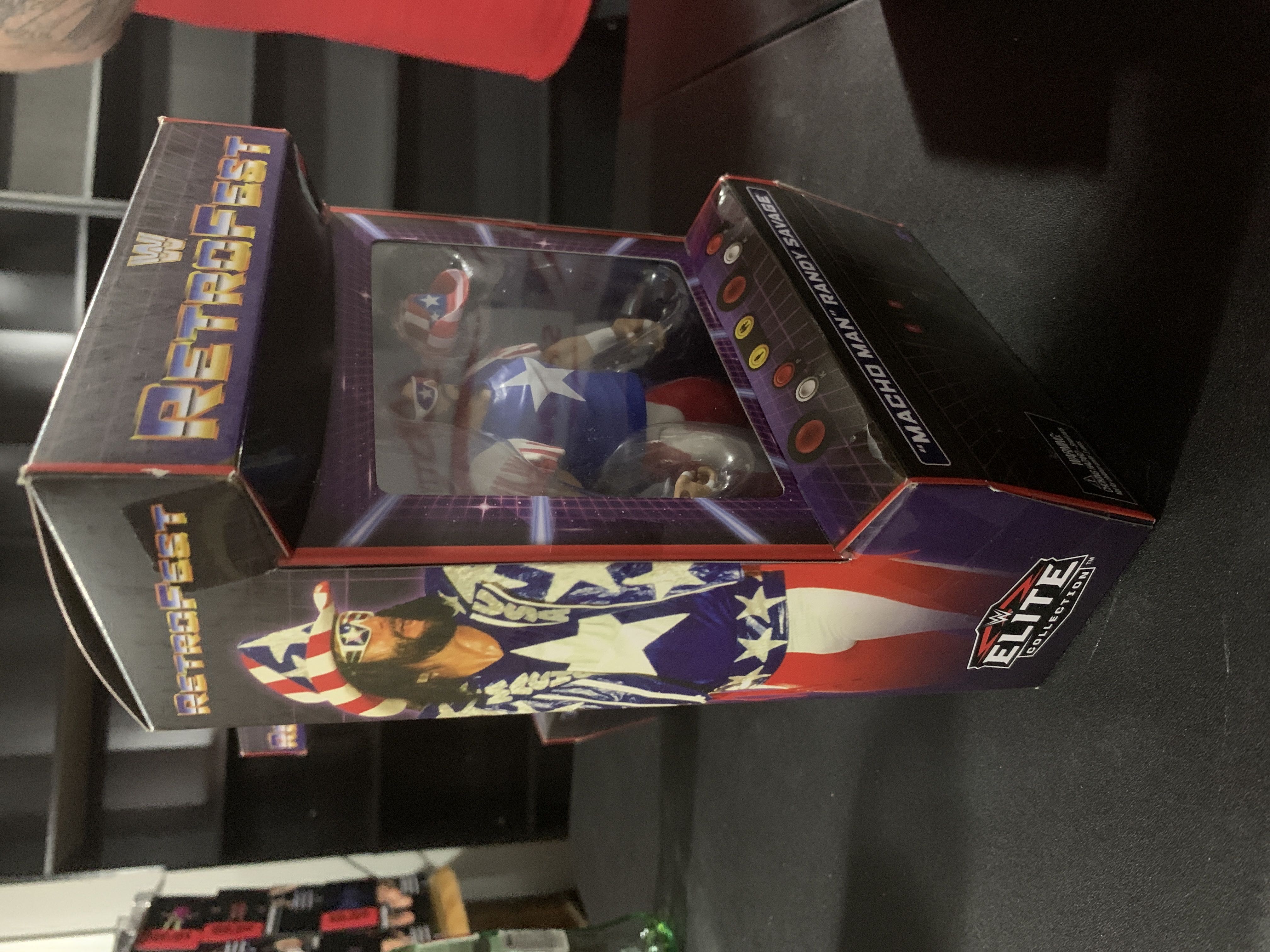 Macho Man Randy Savage  - Mattel (WWE Retrofest) action figure collectible [Barcode 887961603538] - Main Image 2