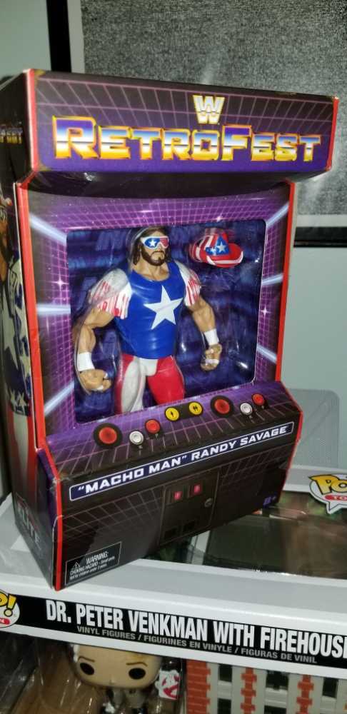 Macho Man Randy Savage  - Mattel (WWE Retrofest) action figure collectible [Barcode 887961603538] - Main Image 4