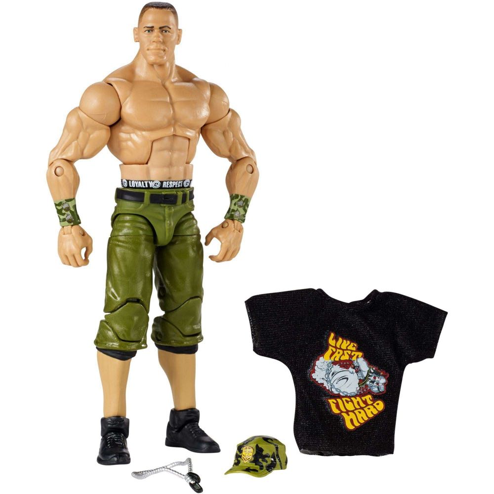 WWE: John Cena - Mattel (WWE Elite Collection Series) action figure collectible [Barcode 887961573817] - Main Image 2