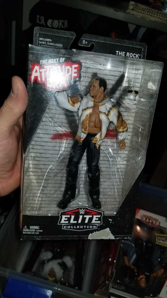 The Rock - Mattel (WWE Elite Collection) action figure collectible [Barcode 887961632545] - Main Image 3