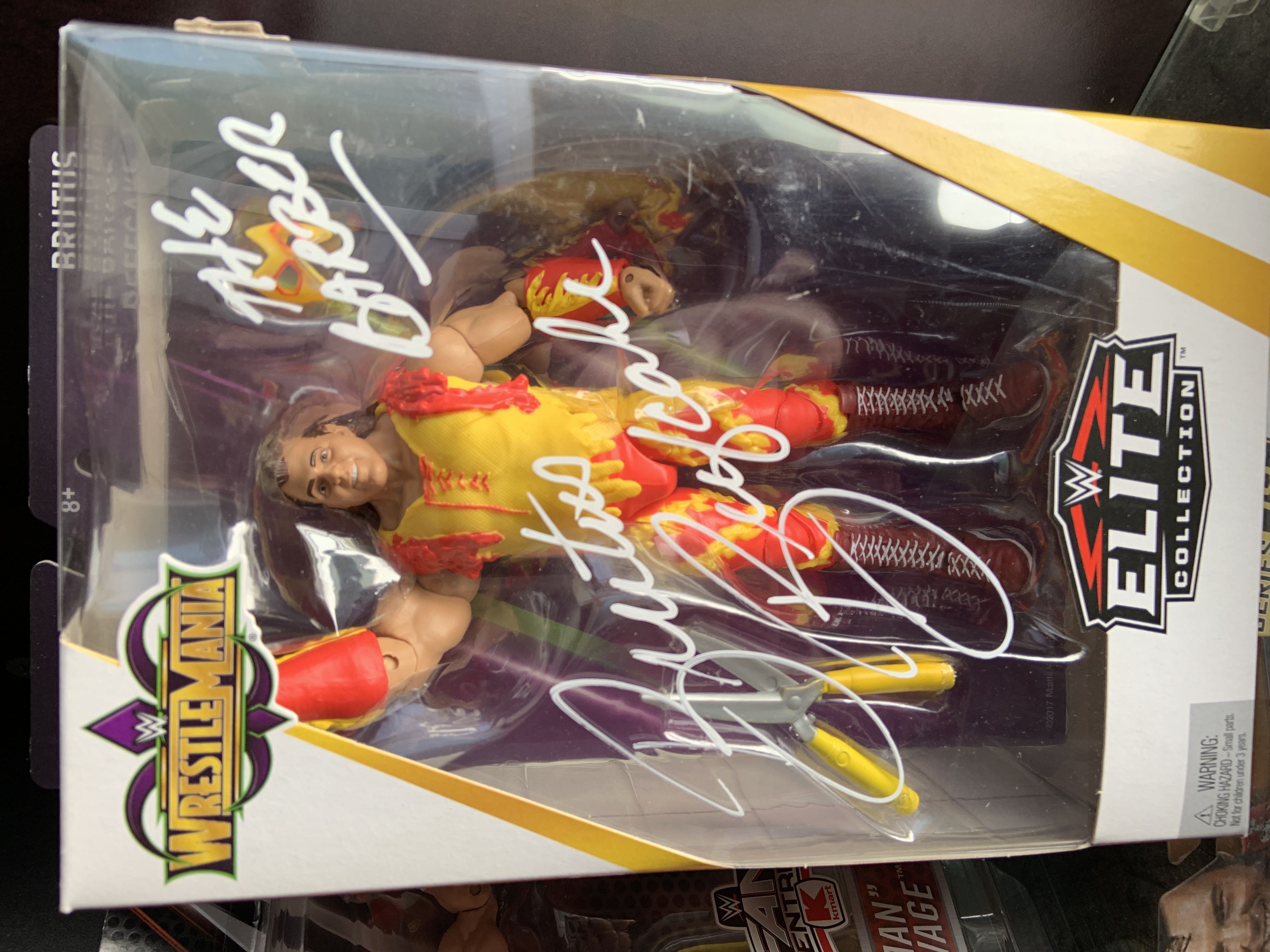 Brutus “The Barber” Beefcake - Elite Wrestlemania 34 Series - Mattel Wwe (Wwe Elite) action figure collectible [Barcode 887961573824] - Main Image 2