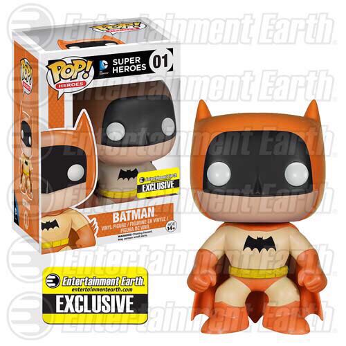 Batman (Orange)  action figure collectible [Barcode 849803052461] - Main Image 1