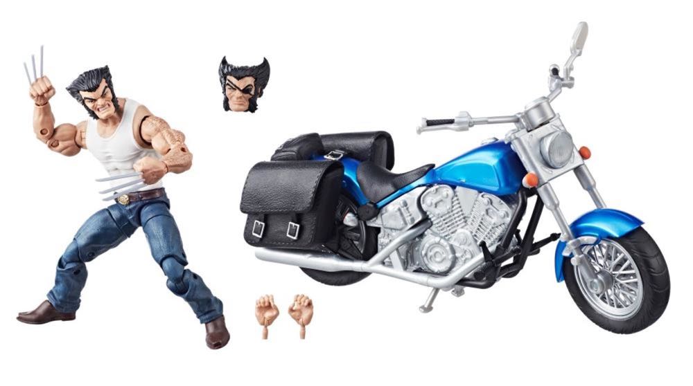 📝SELL Wolverine w/ Motorcycle - Hasbro (Marvel Legends Deluxe Series) action figure collectible [Barcode 630509682102] - Main Image 3