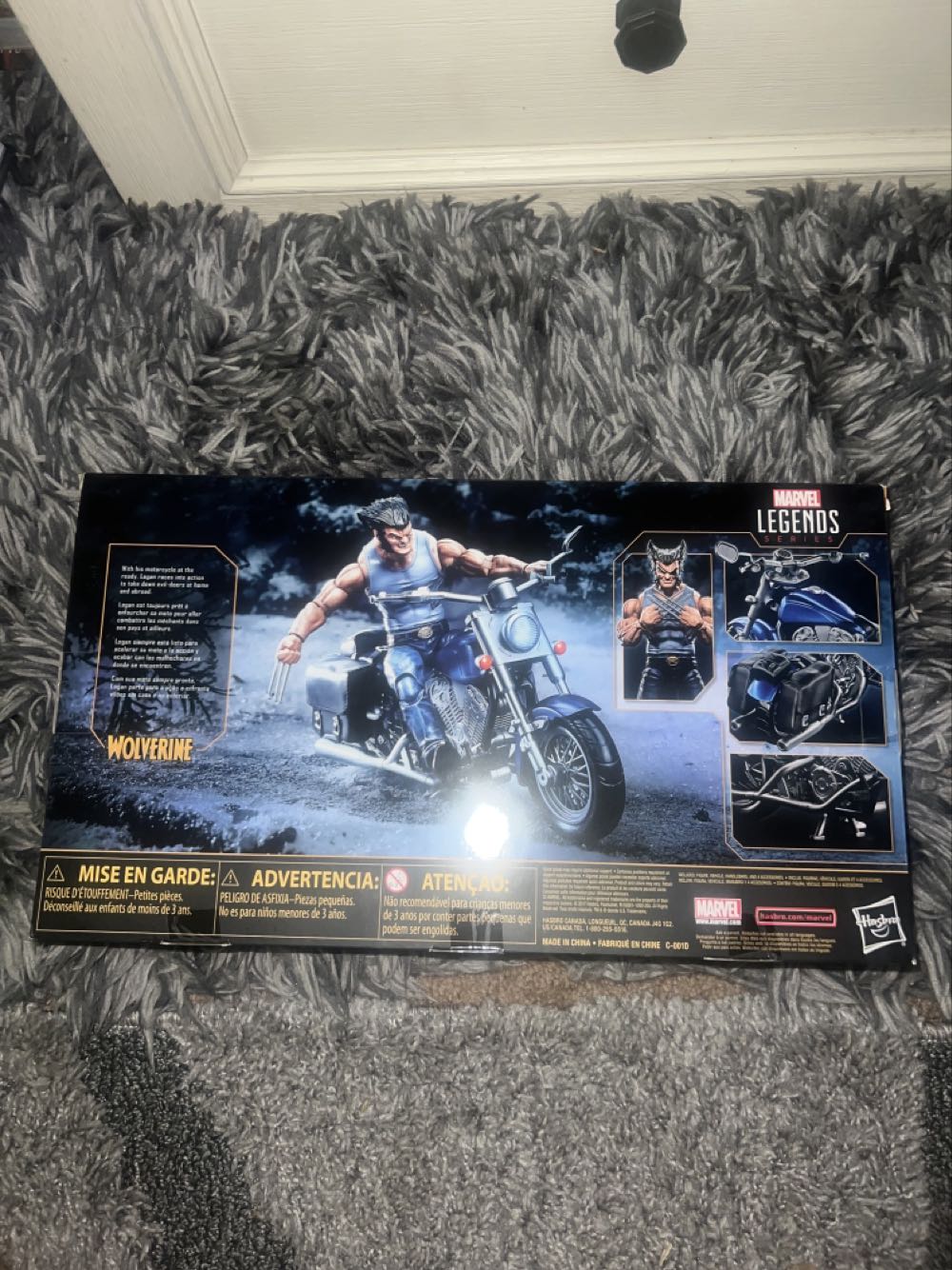 📝SELL Wolverine w/ Motorcycle - Hasbro (Marvel Legends Deluxe Series) action figure collectible [Barcode 630509682102] - Main Image 4