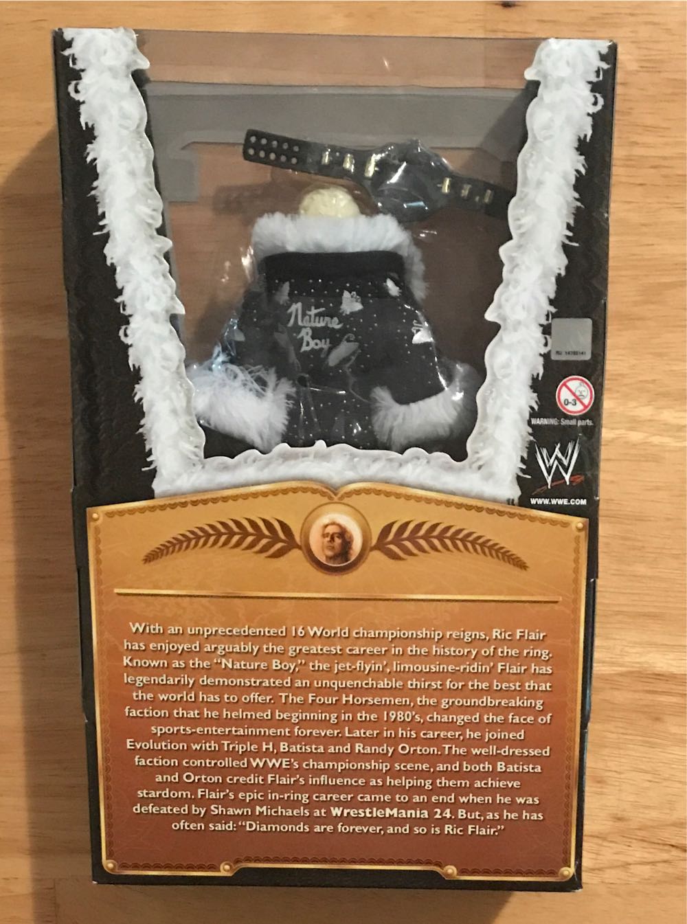 Ric Flair - Mattel Inc (WWE Defining Moments) action figure collectible [Barcode 887961044737] - Main Image 2