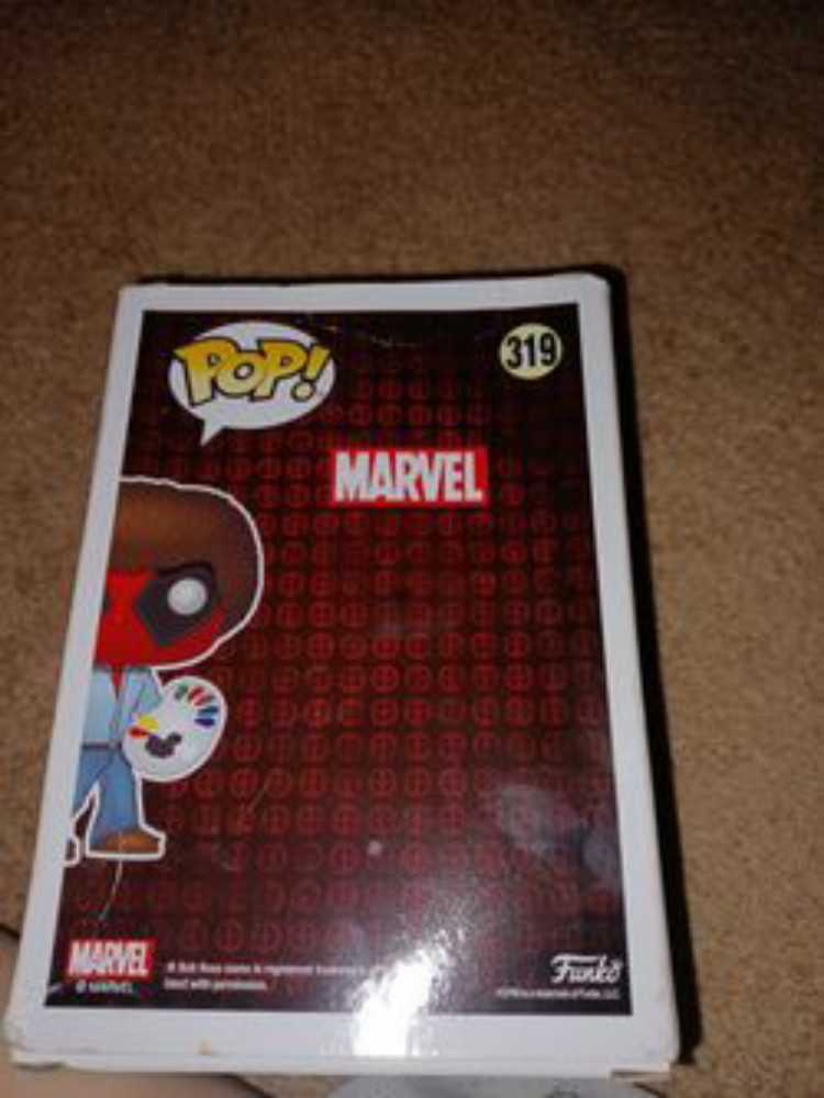Deadpool As Bob Ross #319 - Funko Pop! MARVEL (MARVEL) action figure collectible [Barcode 889698308656] - Main Image 4