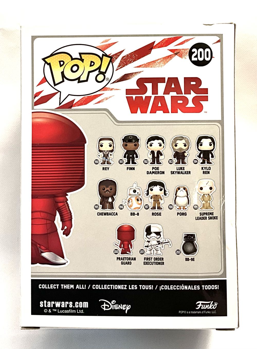 Praetorian Guard w/sword - Funko Pop (Funko Pop Star Wars) action figure collectible [Barcode 889698147521] - Main Image 2