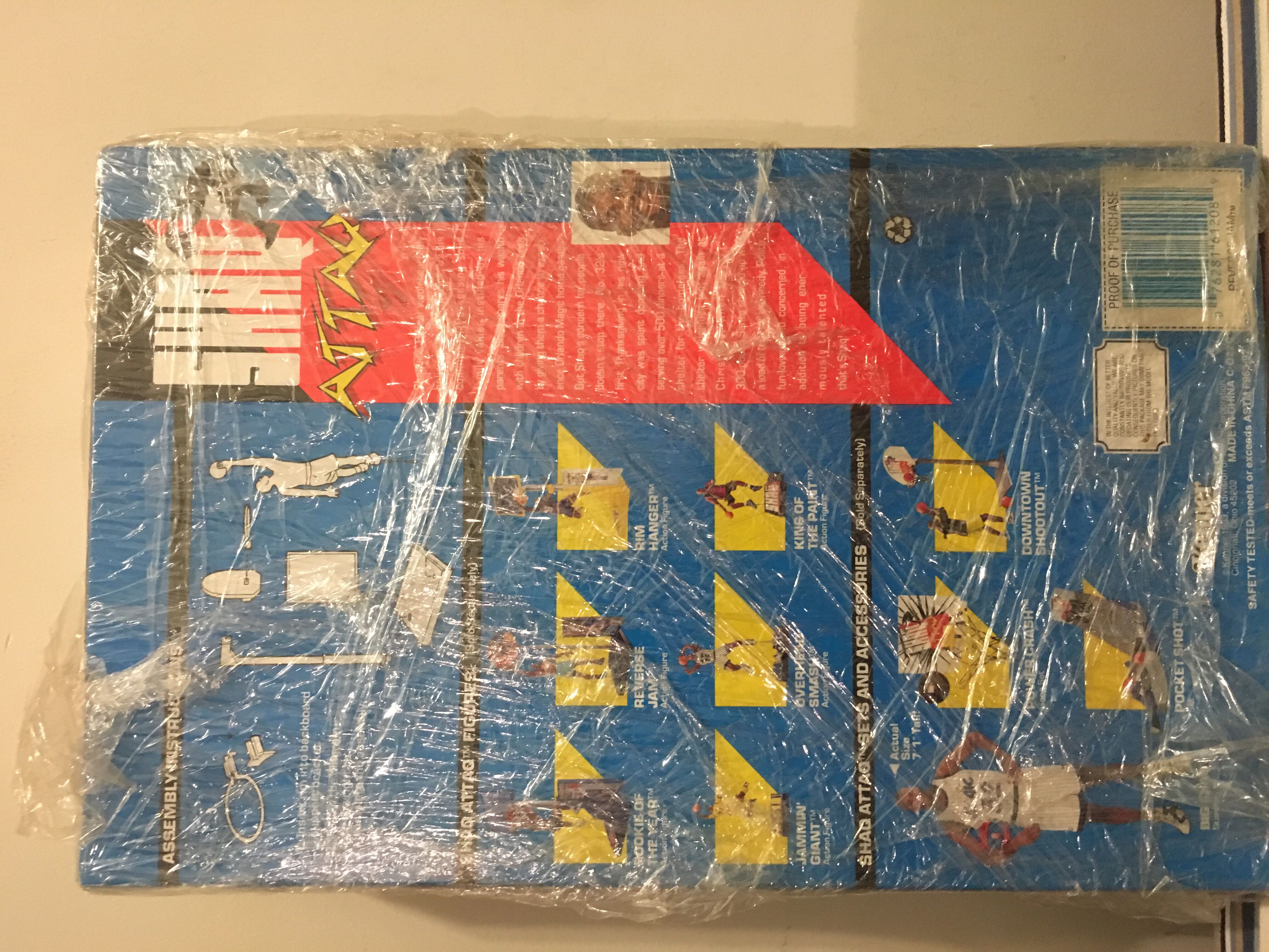 Shaq Attaq Reverse Jam  - Kenner (Action Figure) action figure collectible [Barcode 076281612089] - Main Image 2