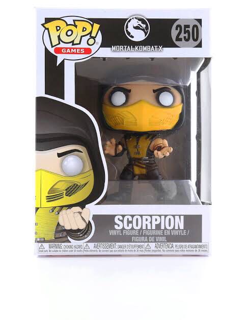 Scorpion - Funko Pop (Warner Bros) action figure collectible [Barcode 889698216852] - Main Image 1