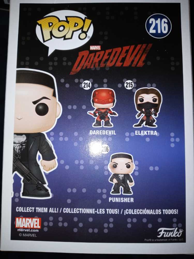 Punisher Daredevil: Punisher #216 - Funko (The Punisher (Netflix)) action figure collectible [Barcode 889698110921] - Main Image 2
