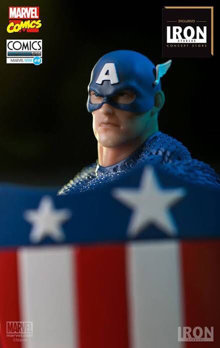 Capitao America Iron Studios - Iron Studios (Marvel Comics Series 4) action figure collectible - Main Image 3
