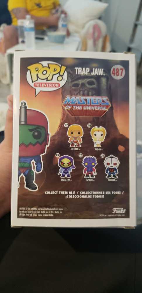 Masters Of The Universe Funko Pop Trap Jaw  (Funko Pops) action figure collectible [Barcode 889698261548] - Main Image 2