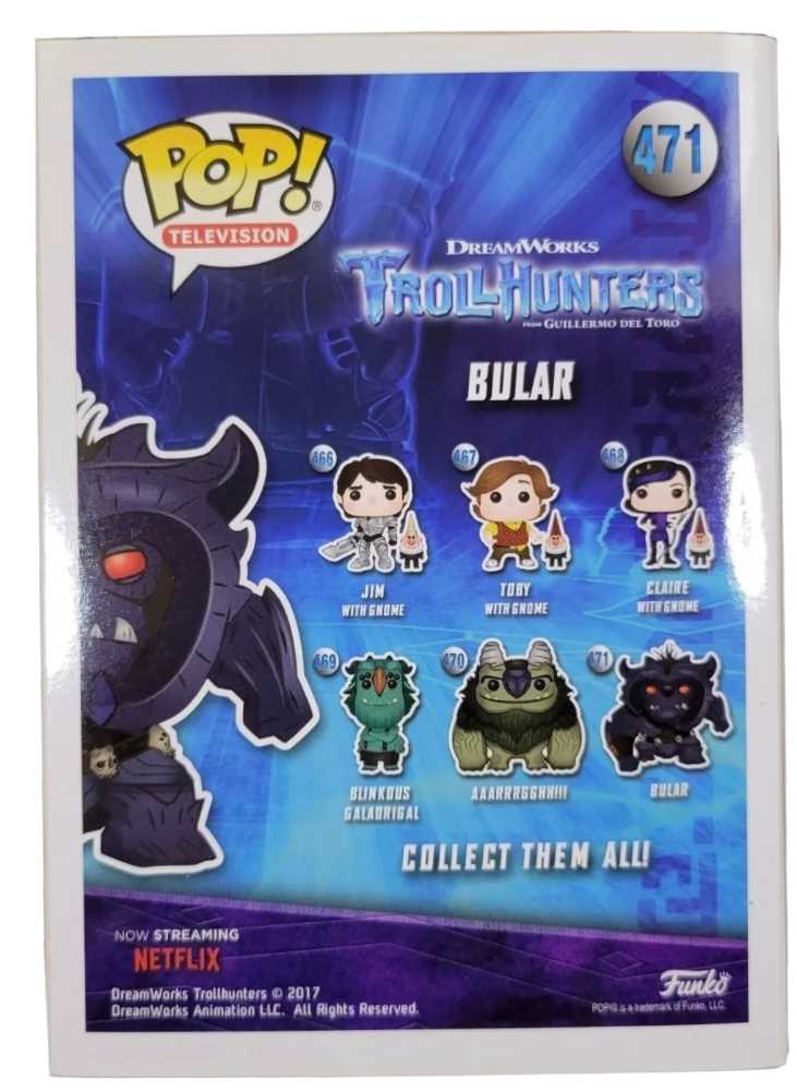 Troll Hunters - Bular # 471 Funko Pop  action figure collectible [Barcode 889698136969] - Main Image 2