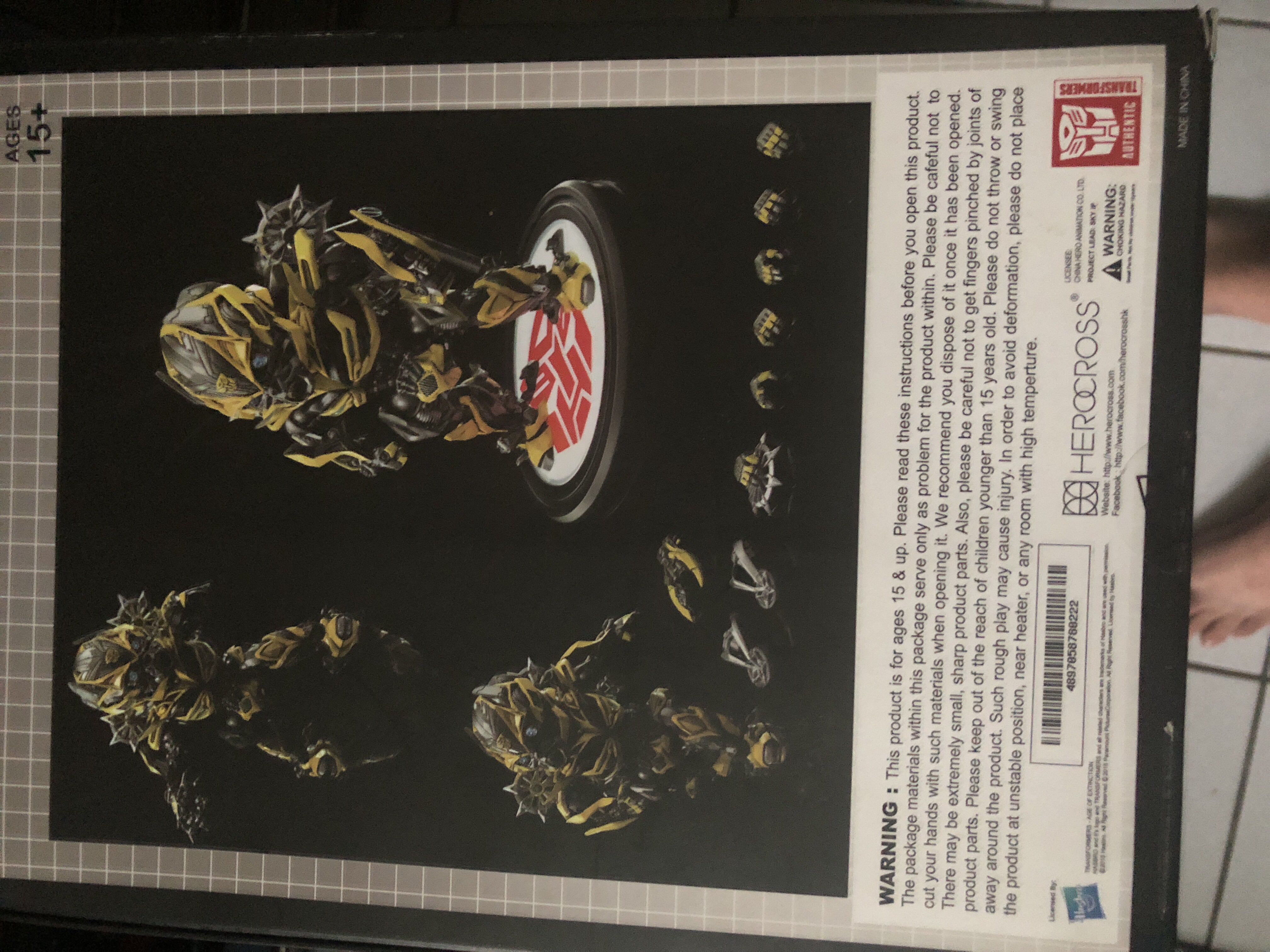 Hybrid Metal Bumblebee - Herocross action figure collectible [Barcode 4897058780222] - Main Image 4