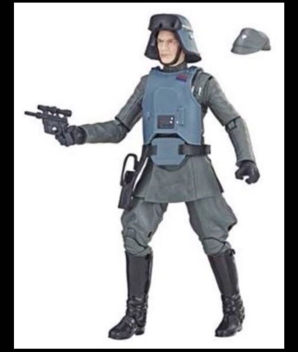 Black Series. Red Line  General Veers. Signed Julian Glover - Hasbro (Star Wars Black 6”) (Starwars Black 6 inch) action figure collectible [Barcode 5010993523481] - Main Image 2