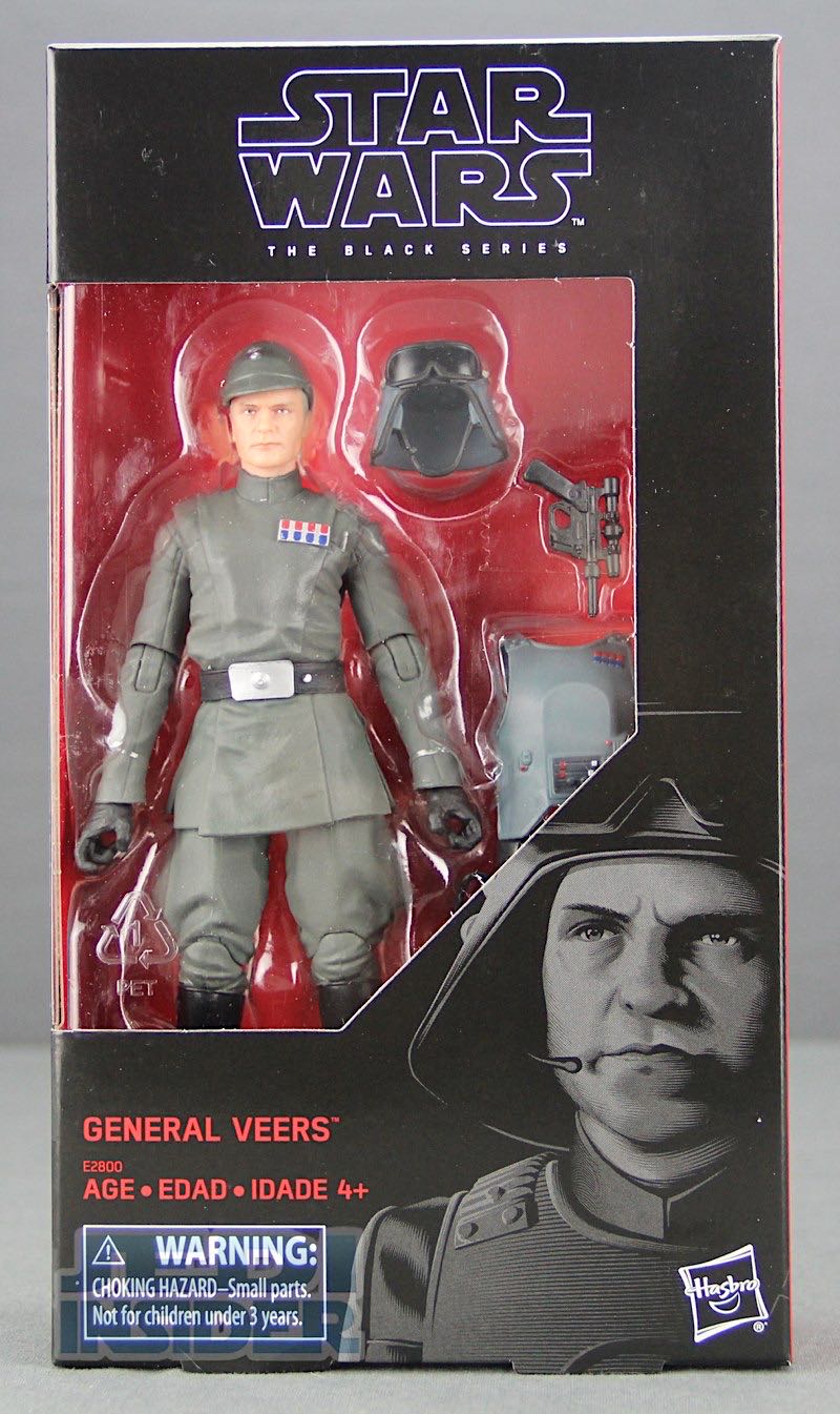 Black Series. Red Line  General Veers. Signed Julian Glover - Hasbro (Star Wars Black 6”) (Starwars Black 6 inch) action figure collectible [Barcode 5010993523481] - Main Image 4