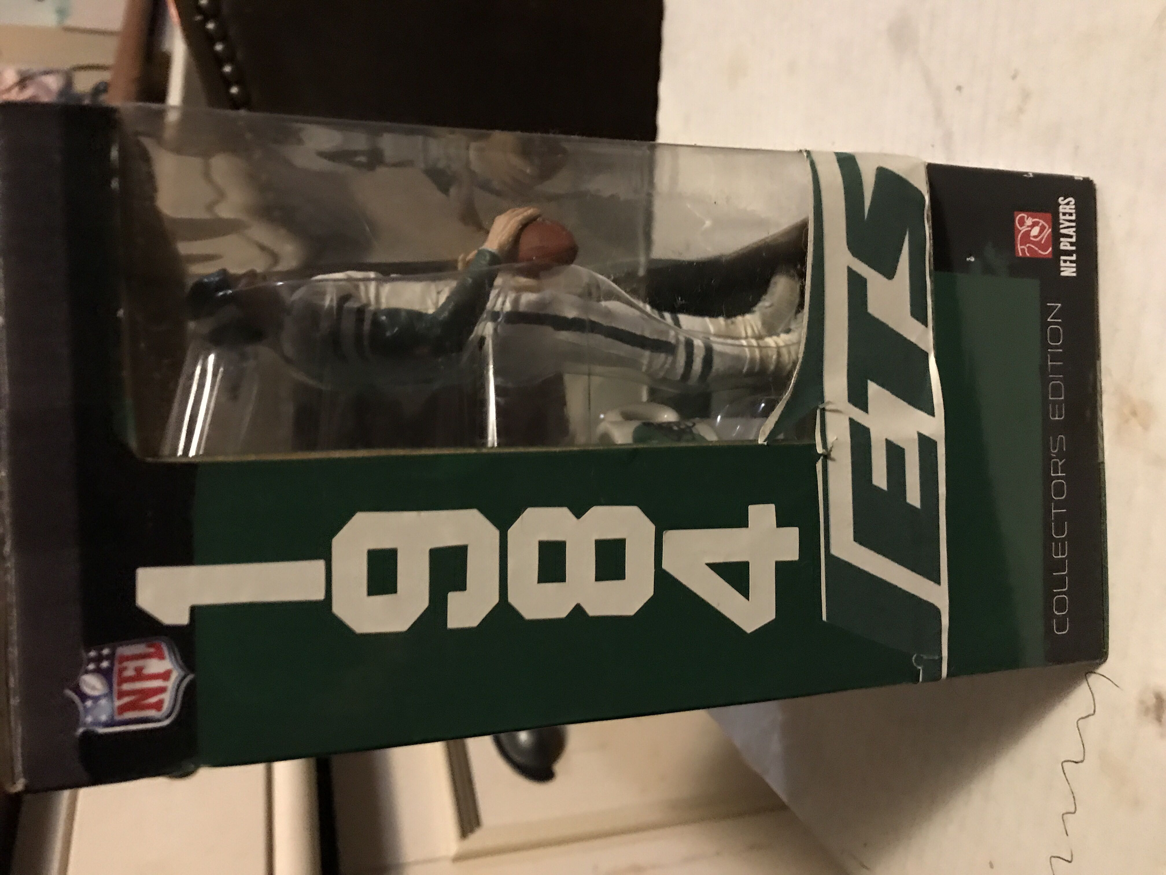 Brett Favre 1984 Jets Retro Uniform - McFarlane Toys (NFL) action figure collectible [Barcode 787926932393] - Main Image 4