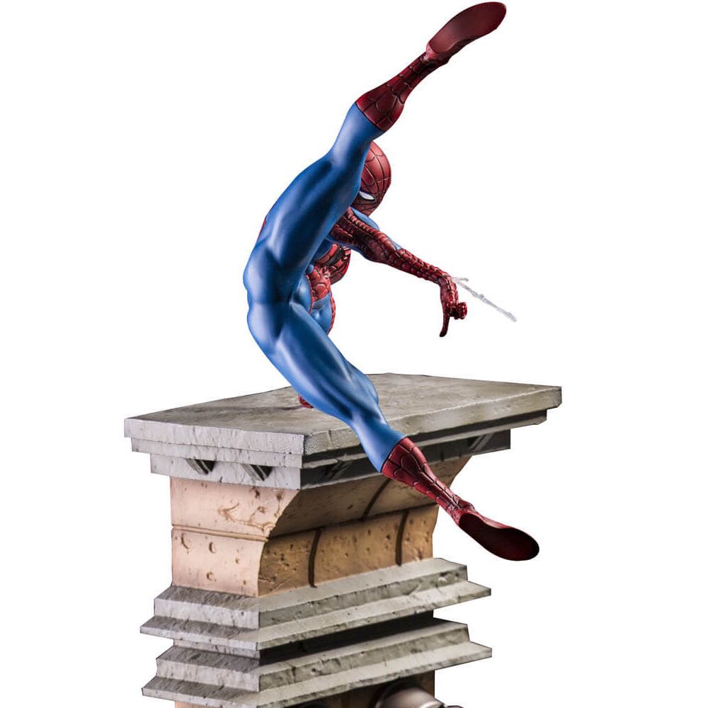 Iron Studios (Ponte Spiderman BDS)  - Iron Studios (Marvel Comics BDS Spiderman) action figure collectible [Barcode 751320300546] - Main Image 4