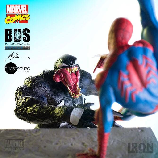 Venom BDS Iron Studios - Iron Studios (Marvel Comics BDS Spiderman) action figure collectible - Main Image 4