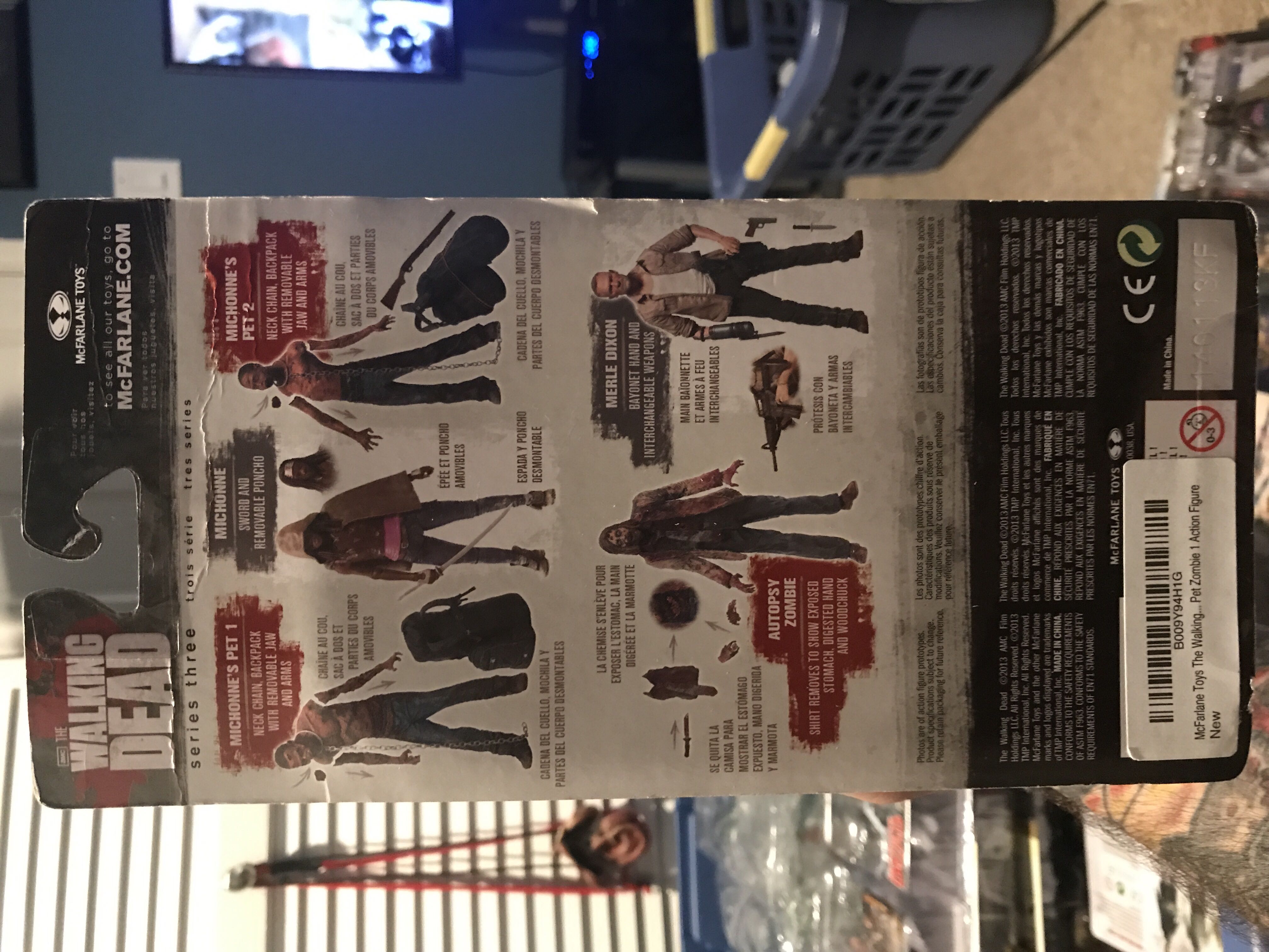 Walking Dead Series 3: Michonne’s Pet 1  action figure collectible - Main Image 2