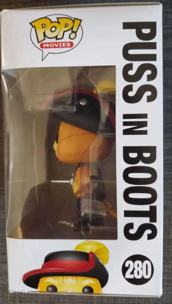 Puss in Boots Funko Pop RARE VAULTED 280 Shrek  - Funko Pop action figure collectible [Barcode 849803055479] - Main Image 3