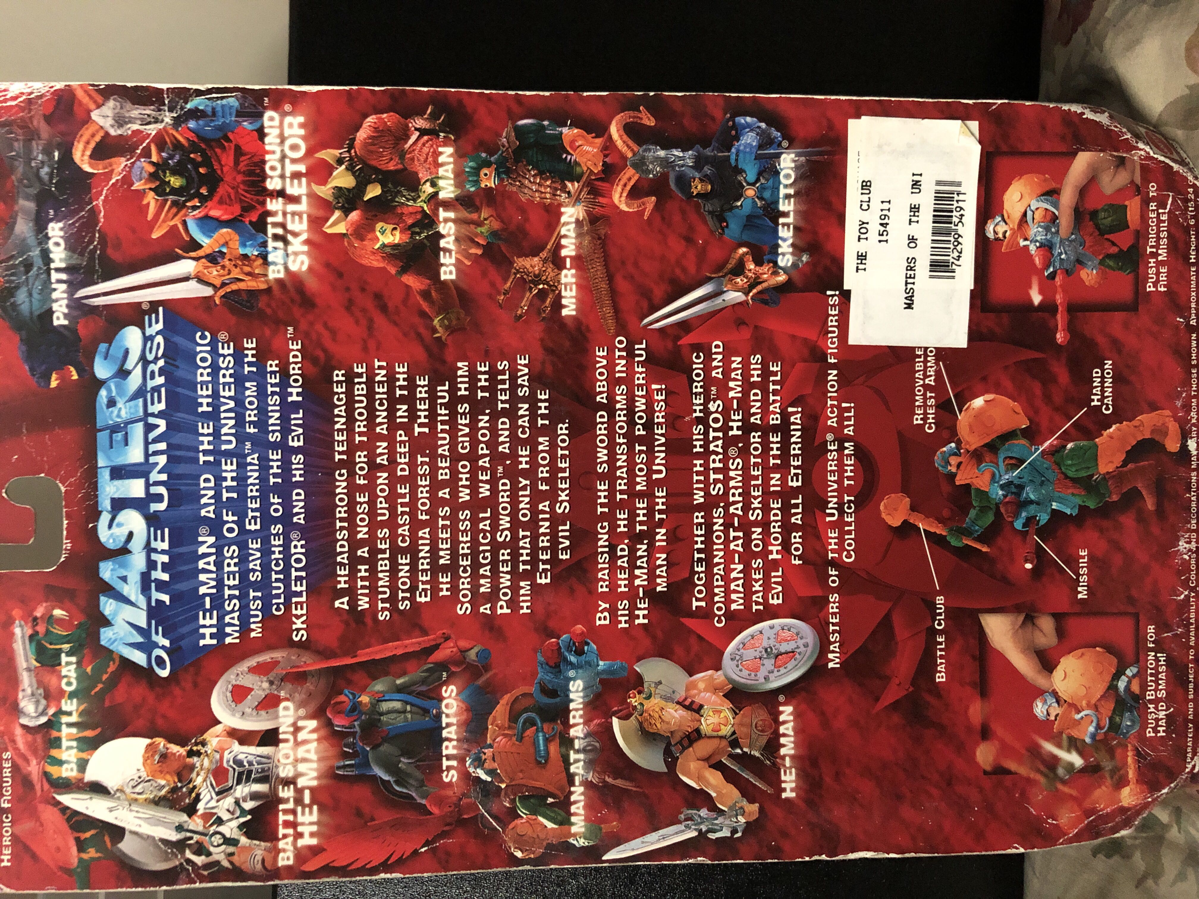 Masters Of The Universe - Mattel action figure collectible [Barcode 074299549113] - Main Image 2