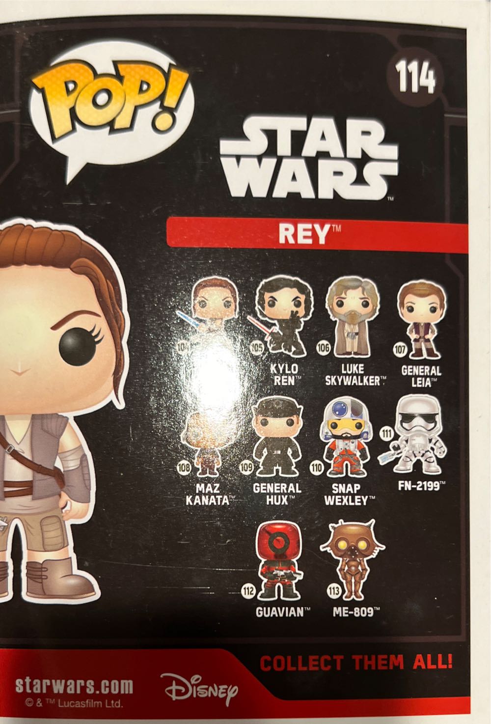 Rey - Funko Star wars action figure collectible [Barcode 849803096274] - Main Image 3