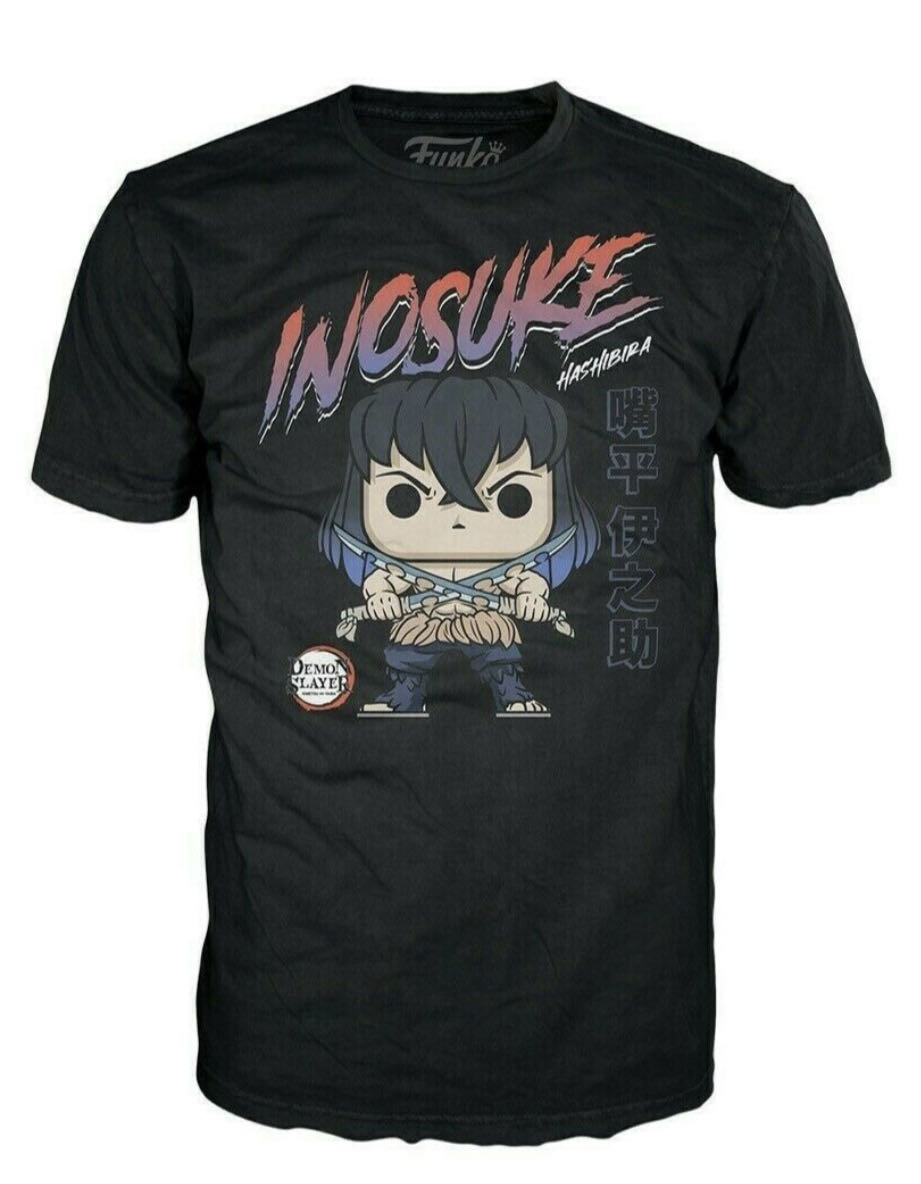 Inosuke Hashibira (Demon Slayer) 1057 T-shirt/ Game Stop Exclusive  action figure collectible [Barcode 889698137294] - Main Image 3