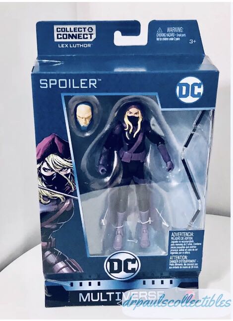 Spoiler - DC Multiverse (Mattel) (DC Multiverse: Lex Luther BAF) action figure collectible [Barcode 887961639612] - Main Image 3