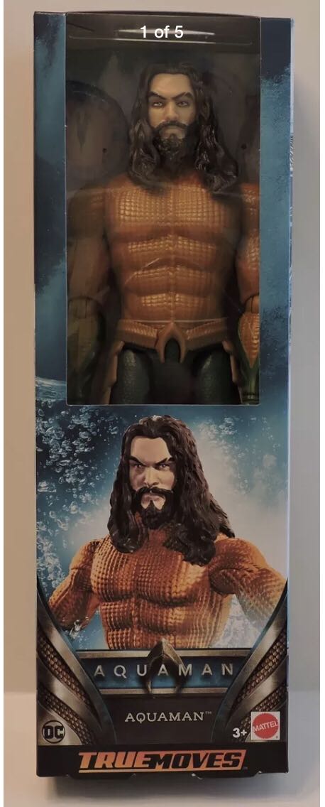 Aqua Man - Mattel (Aquaman) action figure collectible [Barcode 887961690149] - Main Image 2