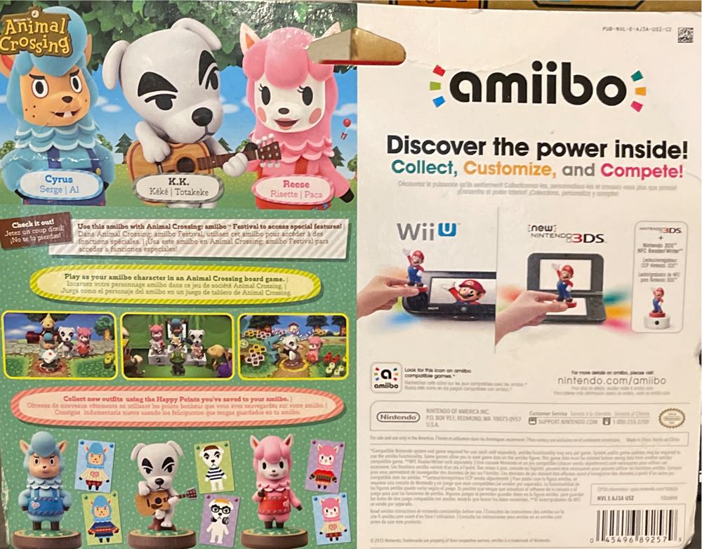 Amiibo: Cyrus/KK/Reese  action figure collectible [Barcode 045496892579] - Main Image 4
