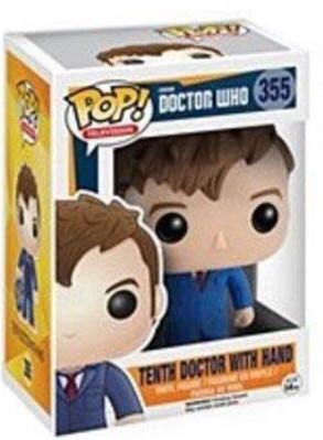 Tenth Doctor with Hand - Funko Pop (Doctor Who) action figure collectible [Barcode 889698106801] - Main Image 2