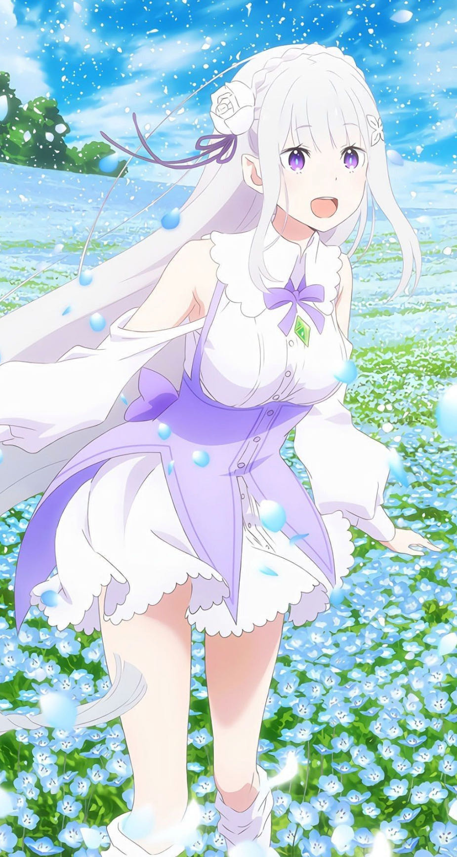 re.zero (Emilia)  action figure collectible - Main Image 2