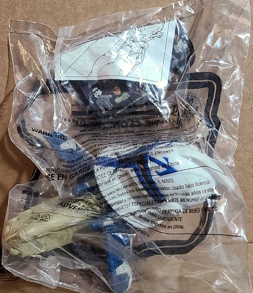 McDonald’s Happy Meal Toys : Star Wars 2008 Boblehead Captain Rex TCW - Mcdonald’s (Star Wars The Clone Wars Animated series) action figure collectible - Main Image 2