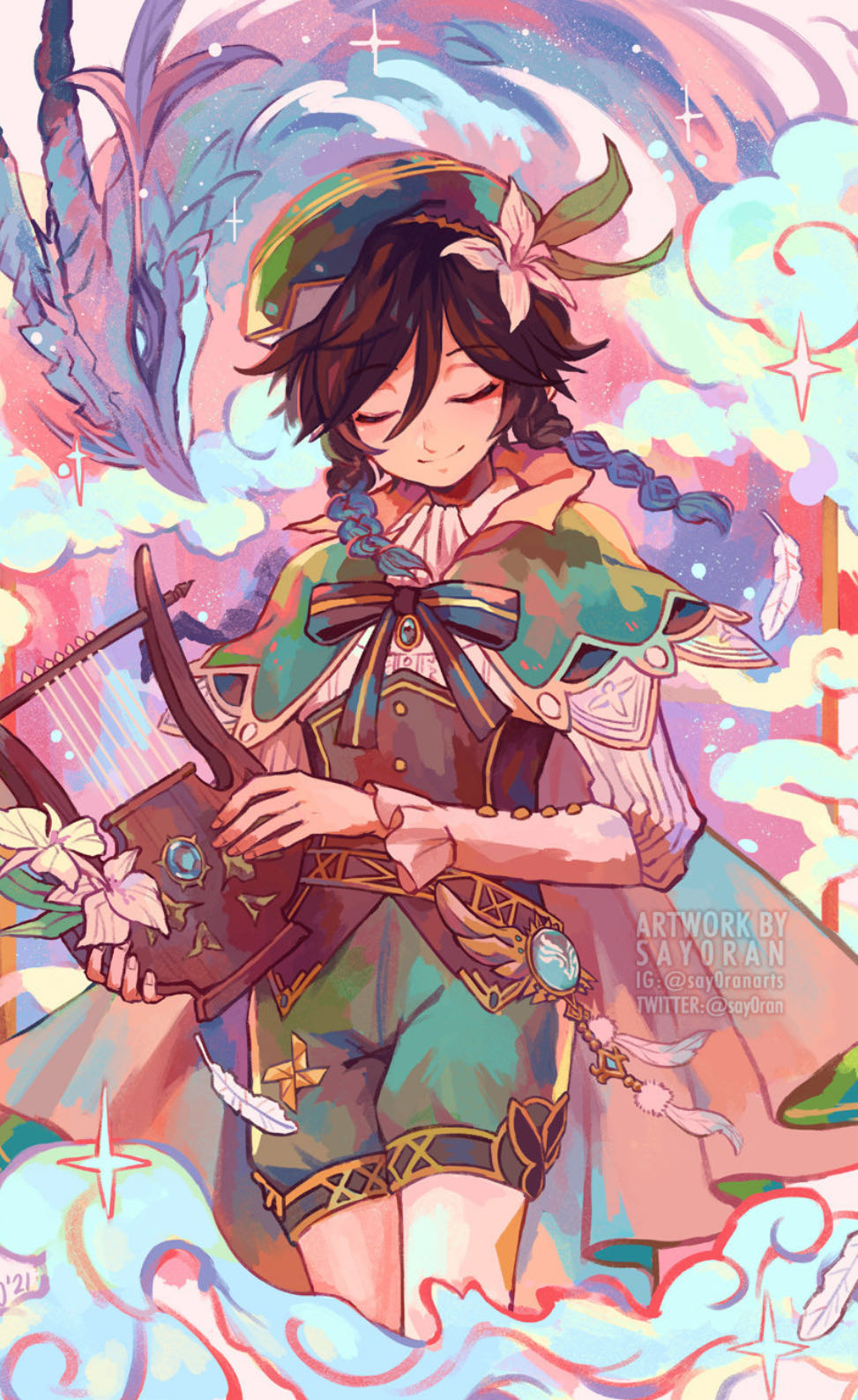 Genshin Impact (Venti)  action figure collectible - Main Image 3