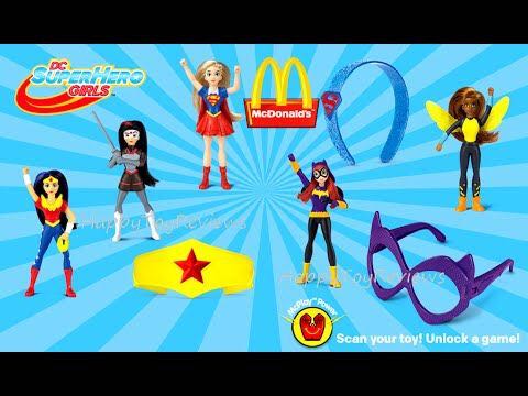 MCD Batgirl McDonalds Happy Meal Toy DC SUPER HERO Girl 2016 - DC/ Mattel (Batman) action figure collectible - Main Image 3