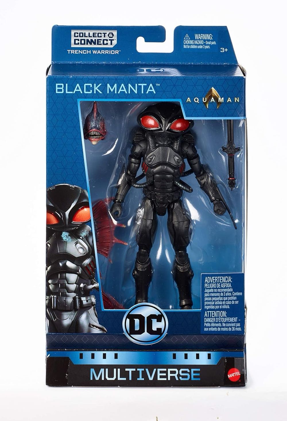 Multiverse Dc BLACK MANTA - Matell (DC Cinematic Universe) action figure collectible [Barcode 0887961691092] - Main Image 4