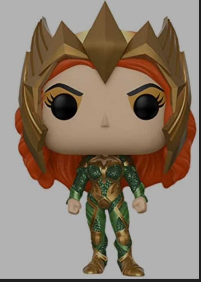 Funko Pop! Movies: Justice League Movie Mera - Funko (Justice League Movie) action figure collectible [Barcode 0889698137072] - Main Image 3