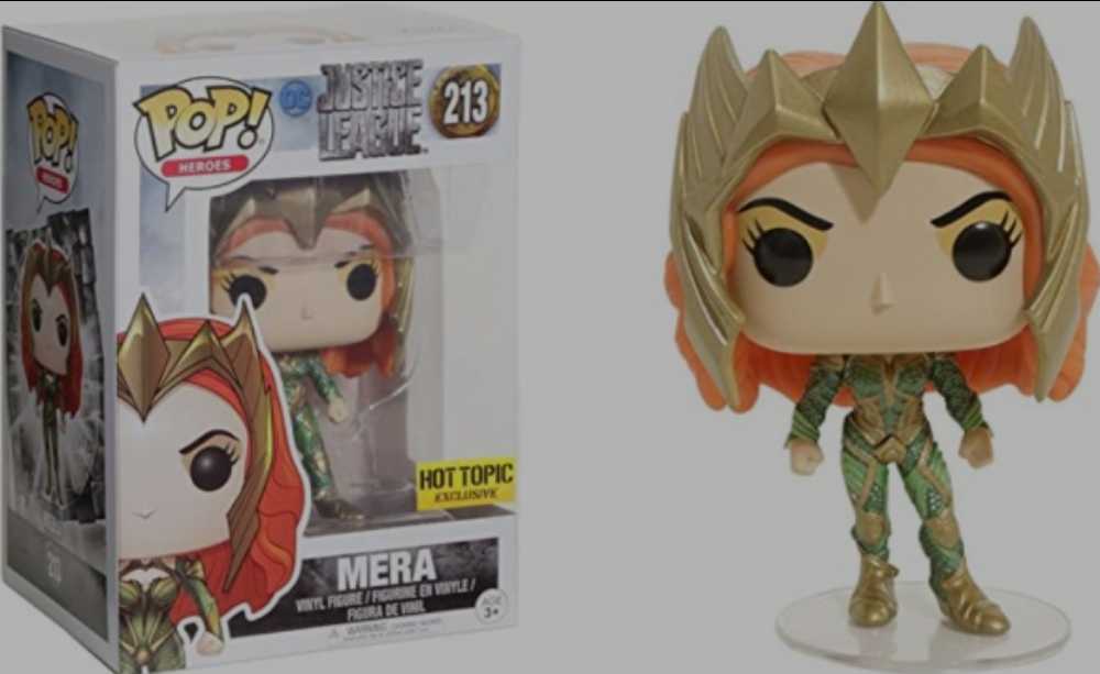 Funko Pop! Movies: Justice League Movie Mera - Funko (Justice League Movie) action figure collectible [Barcode 0889698137072] - Main Image 4